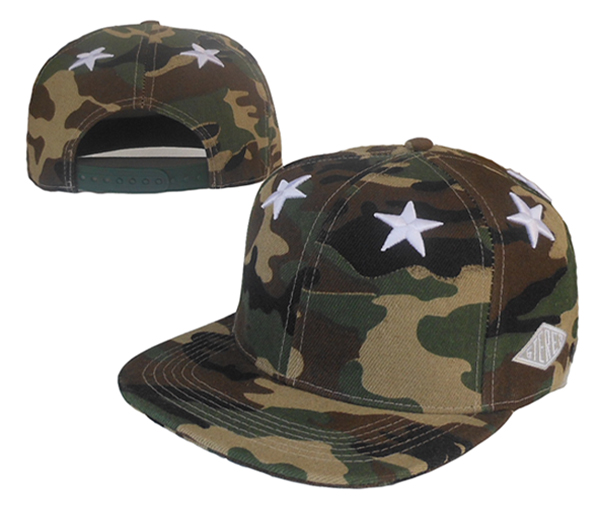Stereo Six Star Snapback Hat #02